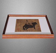 晋中市书画装裱配框服务案例